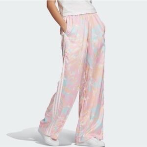Adidas Pink Satin Pants